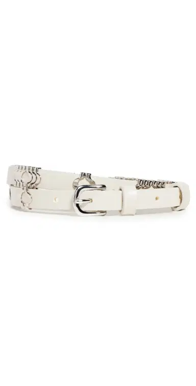 Isabel Marant Odena Belt Chalk | Thumbnail 1 Isabel Marant Odena Belt Chalk | Thumbnail 1