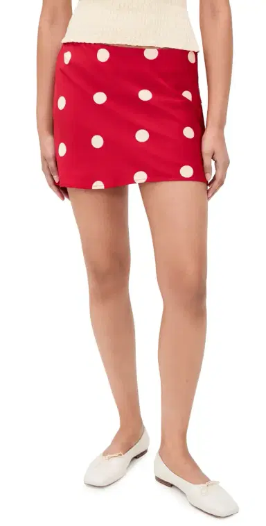 Bailey Rose Polka Dot Miniskirt | Thumbnail 1 Bailey Rose Polka Dot Miniskirt | Thumbnail 1