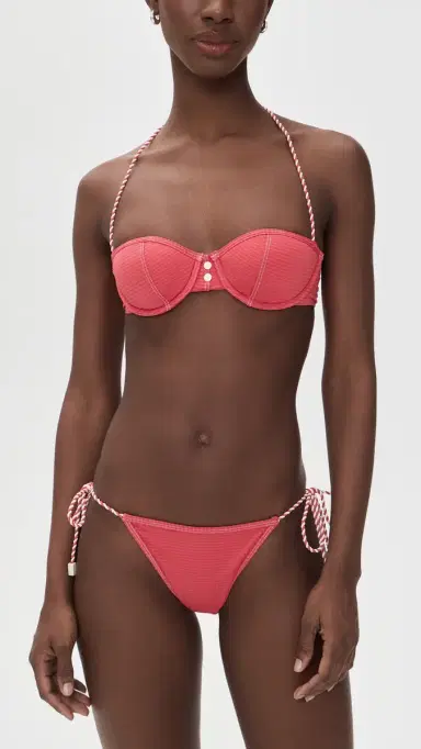 Solid & Striped The Harlow Bikini Top Rooftop Red | Thumbnail 5 Solid & Striped The Harlow Bikini Top Rooftop Red | Thumbnail 5