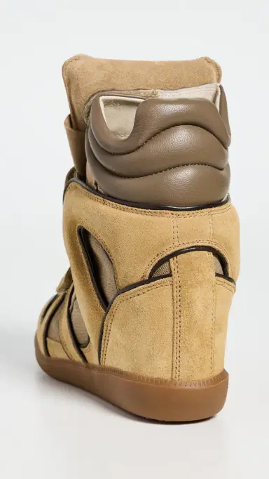Isabel Marant Bekett Sneakers Khaki/Ochre | Thumbnail 5 Isabel Marant Bekett Sneakers Khaki/Ochre | Thumbnail 5