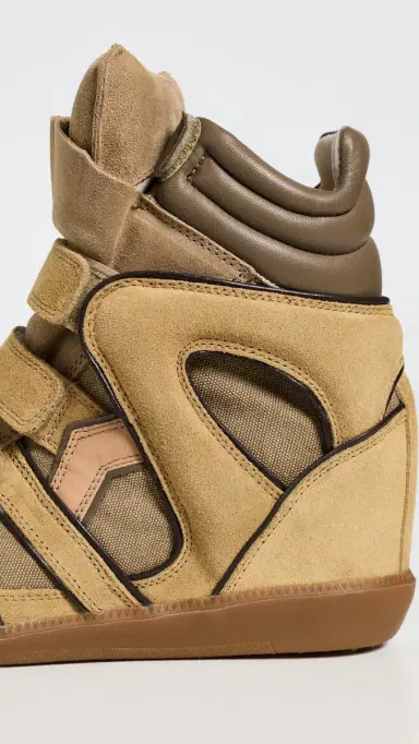Isabel Marant Bekett Sneakers Khaki/Ochre | Thumbnail 6 Isabel Marant Bekett Sneakers Khaki/Ochre | Thumbnail 6