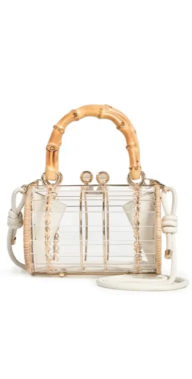 WAI WAI Rio Alix Bamboo Bag Crystal One Size | Thumbnail 1 WAI WAI Rio Alix Bamboo Bag Crystal One Size | Thumbnail 1