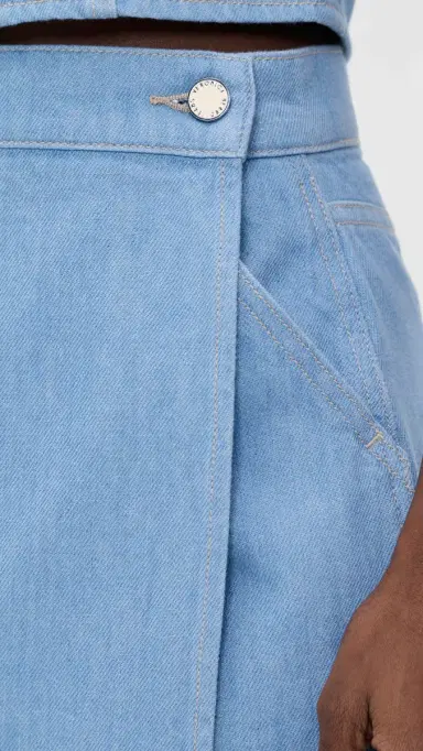 Veronica Beard Jean Phineas Skort Bayside 6 | Thumbnail 6 Veronica Beard Jean Phineas Skort Bayside 6 | Thumbnail 6