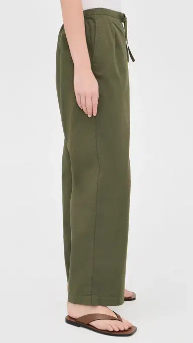 Alex Mill Hudson Pant in Cotton Twill Dried Basil | Thumbnail 4 Alex Mill Hudson Pant in Cotton Twill Dried Basil | Thumbnail 4