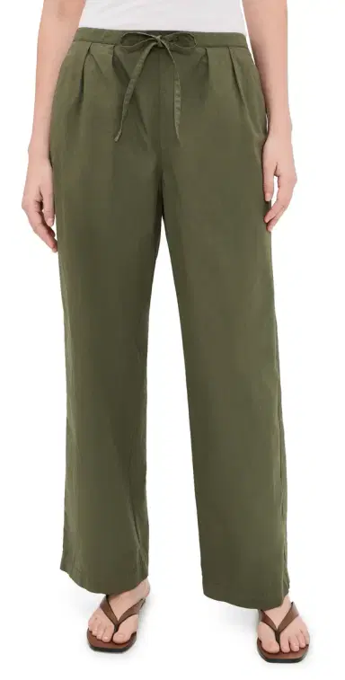 Alex Mill Hudson Pant in Cotton Twill Dried Basil | Thumbnail 1 Alex Mill Hudson Pant in Cotton Twill Dried Basil | Thumbnail 1