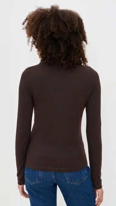 Renggli Long Sleeve Boatneck Tee Chocolate | Thumbnail 3 Renggli Long Sleeve Boatneck Tee Chocolate | Thumbnail 3