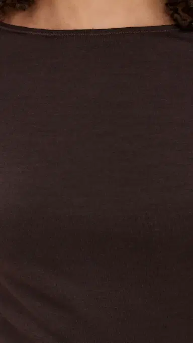 Renggli Long Sleeve Boatneck Tee Chocolate | Thumbnail 6 Renggli Long Sleeve Boatneck Tee Chocolate | Thumbnail 6