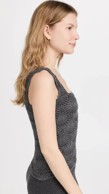 Free People Love Letter Cami Black | Thumbnail 4 Free People Love Letter Cami Black | Thumbnail 4