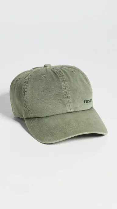 Filson Washed Low-Profile Logger Cap Washed Olive | Thumbnail 2 Filson Washed Low-Profile Logger Cap Washed Olive | Thumbnail 2