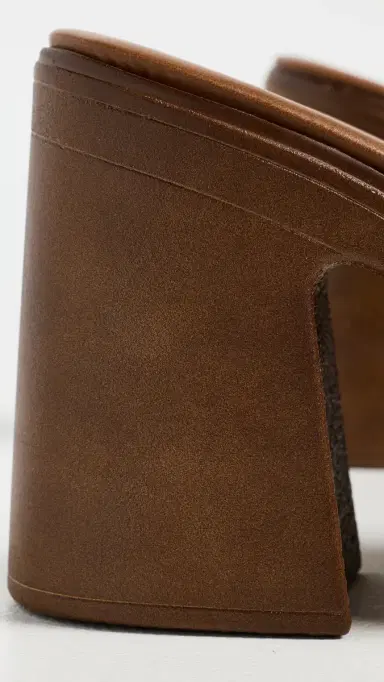 Free People Zoe Platform Sandals chestnut leather | Thumbnail 6 Free People Zoe Platform Sandals chestnut leather | Thumbnail 6