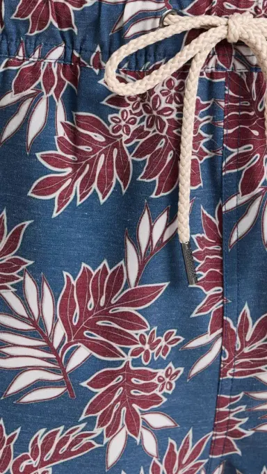 Fair Harbor The Bayberry wim Shorts 7'' Navy Crimson Leaves | Thumbnail 6 Fair Harbor The Bayberry wim Shorts 7'' Navy Crimson Leaves | Thumbnail 6