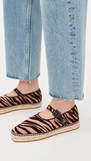 Loeffler Randall Clover Espadrilles Zebra | Thumbnail 3 Loeffler Randall Clover Espadrilles Zebra | Thumbnail 3