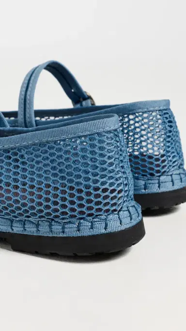 Flabelus Isabella Mesh Flats Blue 40 | Thumbnail 4 Flabelus Isabella Mesh Flats Blue 40 | Thumbnail 4