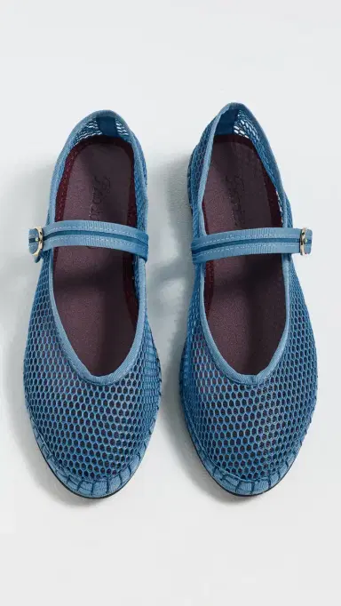 Flabelus Isabella Mesh Flats Blue 40 | Thumbnail 5 Flabelus Isabella Mesh Flats Blue 40 | Thumbnail 5