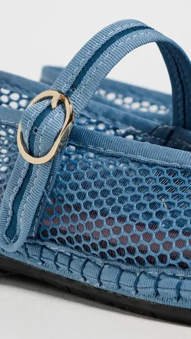 Flabelus Isabella Mesh Flats Blue 40 | Thumbnail 6 Flabelus Isabella Mesh Flats Blue 40 | Thumbnail 6
