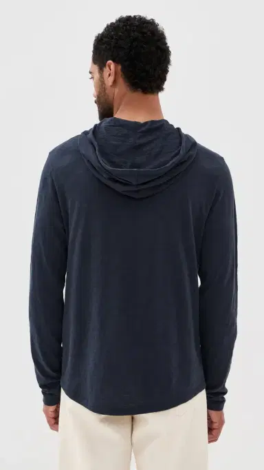 Vince lub Popover Hoodie Coastal Blue | Thumbnail 3 Vince lub Popover Hoodie Coastal Blue | Thumbnail 3
