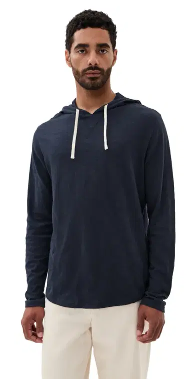 Vince lub Popover Hoodie Coastal Blue | Thumbnail 1 Vince lub Popover Hoodie Coastal Blue | Thumbnail 1
