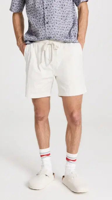 Save Khaki Twill Easy Shorts 6.25 Ash | Thumbnail 2 Save Khaki Twill Easy Shorts 6.25 Ash | Thumbnail 2
