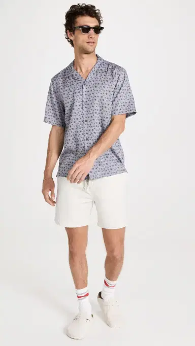 Save Khaki Twill Easy Shorts 6.25 Ash | Thumbnail 5 Save Khaki Twill Easy Shorts 6.25 Ash | Thumbnail 5