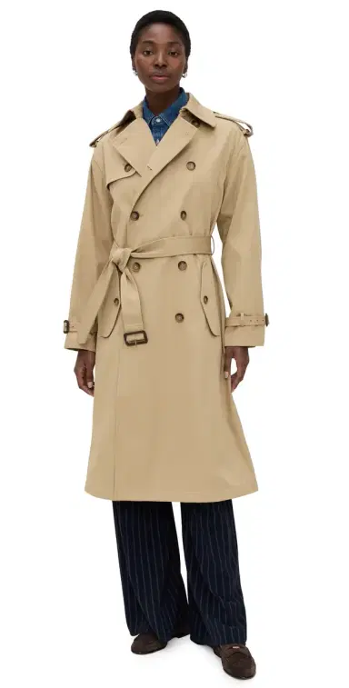 Polo Ralph Lauren Cotton Twill Trench Coat urrey Tan | Thumbnail 1 Polo Ralph Lauren Cotton Twill Trench Coat urrey Tan | Thumbnail 1