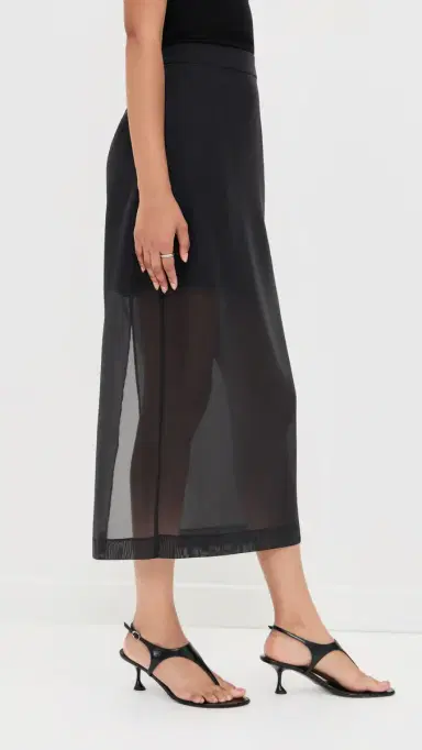 LE BOP Olivia Organza Skirt Black | Thumbnail 4 LE BOP Olivia Organza Skirt Black | Thumbnail 4