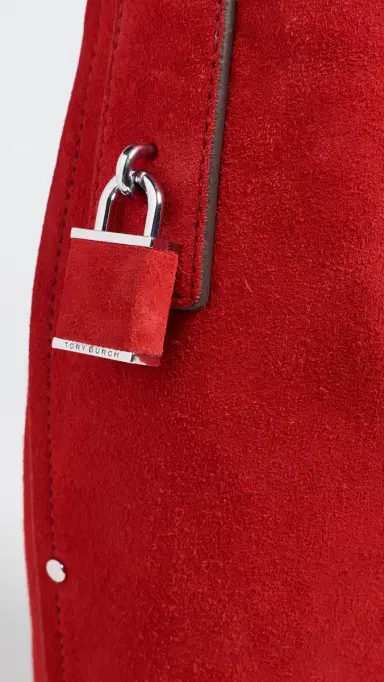 Tory Burch Suede Slim Bucket Bag | Thumbnail 5 Tory Burch Suede Slim Bucket Bag | Thumbnail 5