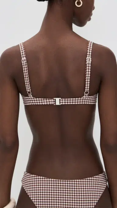 Onia Marilyn Bikini Top Cappuccino/Egret | Thumbnail 3 Onia Marilyn Bikini Top Cappuccino/Egret | Thumbnail 3