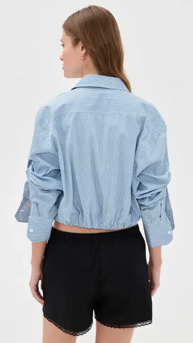 A.L.C. A.L.C. eo Top French Blue/White | Thumbnail 4 A.L.C. A.L.C. eo Top French Blue/White | Thumbnail 4