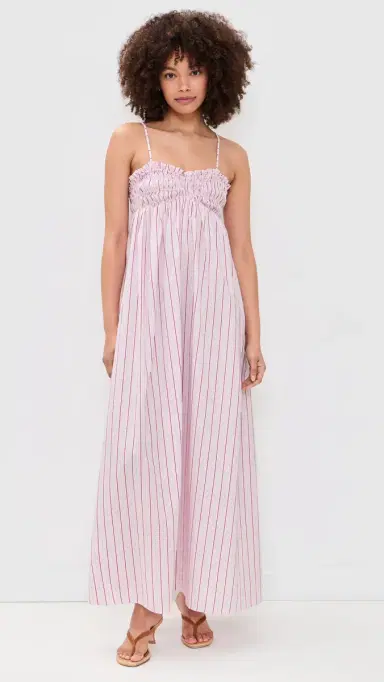 FAITHFULL Presa Maxi Dress Fiori Stripe Palazzo | Thumbnail 2 FAITHFULL Presa Maxi Dress Fiori Stripe Palazzo | Thumbnail 2