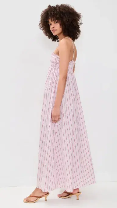 FAITHFULL Presa Maxi Dress Fiori Stripe Palazzo | Thumbnail 4 FAITHFULL Presa Maxi Dress Fiori Stripe Palazzo | Thumbnail 4