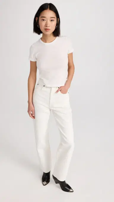SLVRLAKE Baby Tee Natural White | Thumbnail 6 SLVRLAKE Baby Tee Natural White | Thumbnail 6