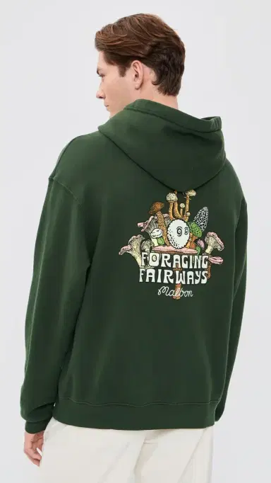 Malbon Foraging Fairways Fesque Hoodie Cavern | Thumbnail 3 Malbon Foraging Fairways Fesque Hoodie Cavern | Thumbnail 3