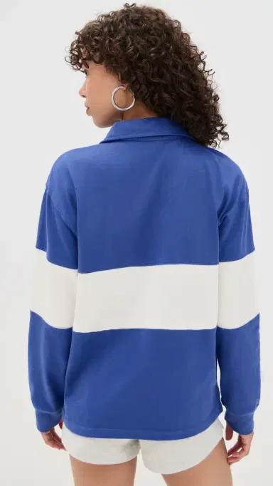 Junk Food Giants Rugby Sweatshirt Liberty/White | Thumbnail 3 Junk Food Giants Rugby Sweatshirt Liberty/White | Thumbnail 3