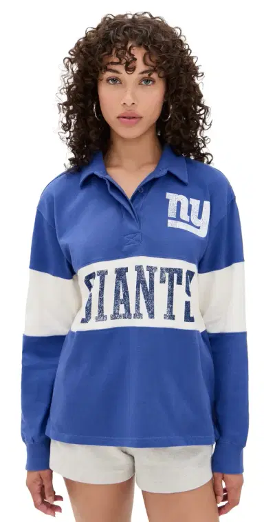 Junk Food Giants Rugby Sweatshirt Liberty/White | Thumbnail 1 Junk Food Giants Rugby Sweatshirt Liberty/White | Thumbnail 1