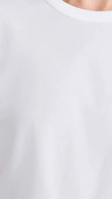 Sold Out NYC The Cropped Perfect Tee in White White | Thumbnail 6 Sold Out NYC The Cropped Perfect Tee in White White | Thumbnail 6