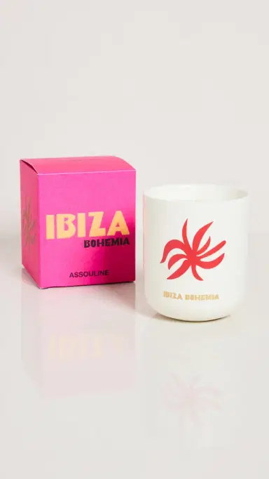 Assouline Ibiza Bohemia Travel From Home Candle White One Size | Thumbnail 2 Assouline Ibiza Bohemia Travel From Home Candle White One Size | Thumbnail 2