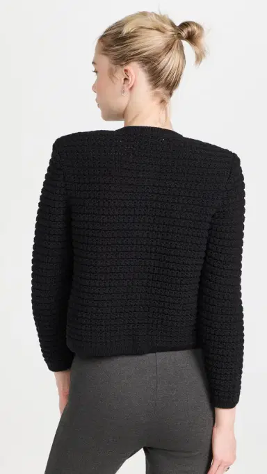 Ba&sh Gaspard Cardigan Noir 0 | Thumbnail 3 Ba&sh Gaspard Cardigan Noir 0 | Thumbnail 3