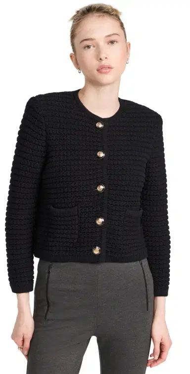 Ba&sh Gaspard Cardigan Noir 0 | Thumbnail 1 Ba&sh Gaspard Cardigan Noir 0 | Thumbnail 1