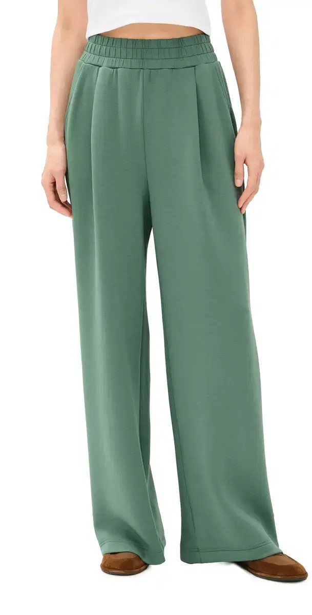 The Extra Wide Leg Pants Dark Forest The Extra Wide Leg Pants Dark Forest