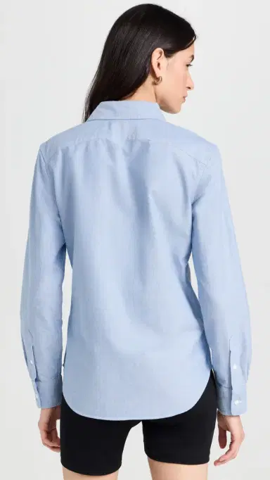 Polo Ralph Lauren Cotton Oxford Long Sleeve Button Down Shirt Blue | Thumbnail 3 Polo Ralph Lauren Cotton Oxford Long Sleeve Button Down Shirt Blue | Thumbnail 3