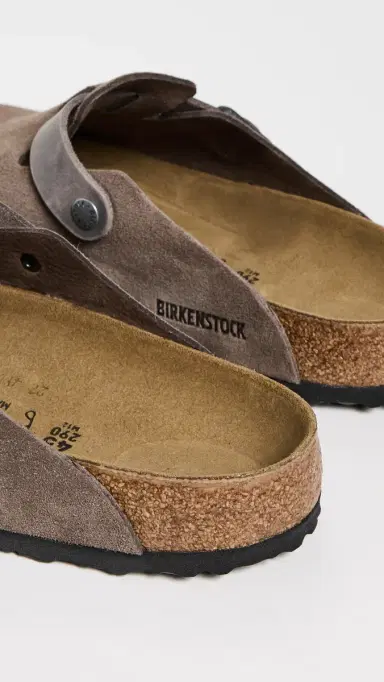 Birkenstock Boston Clogs Concrete Grey/Iron | Thumbnail 3 Birkenstock Boston Clogs Concrete Grey/Iron | Thumbnail 3