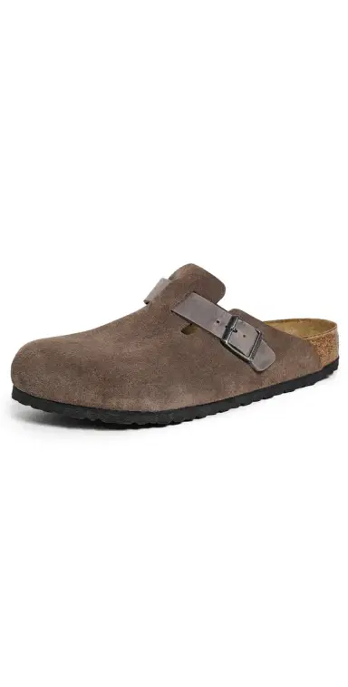 Birkenstock Boston Clogs Concrete Grey/Iron | Thumbnail 1 Birkenstock Boston Clogs Concrete Grey/Iron | Thumbnail 1