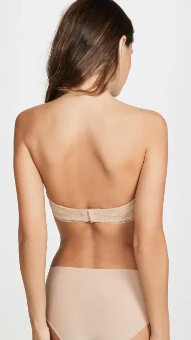 b.tempt'd by Wacoal b. tempt'd by Wacoal Modern Method Strapless Bra Au Natural 34B | Thumbnail 3 b.tempt'd by Wacoal b. tempt'd by Wacoal Modern Method Strapless Bra Au Natural 34B | Thumbnail 3