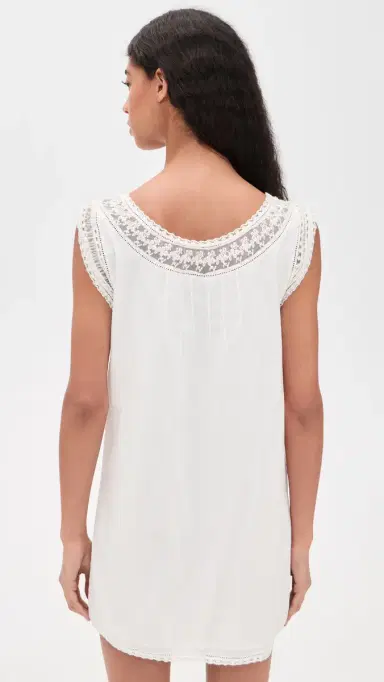 POSSE Danielle Mini Dress Vintage White | Thumbnail 3 POSSE Danielle Mini Dress Vintage White | Thumbnail 3