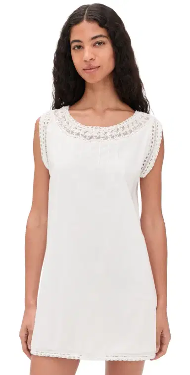 POSSE Danielle Mini Dress Vintage White | Thumbnail 1 POSSE Danielle Mini Dress Vintage White | Thumbnail 1