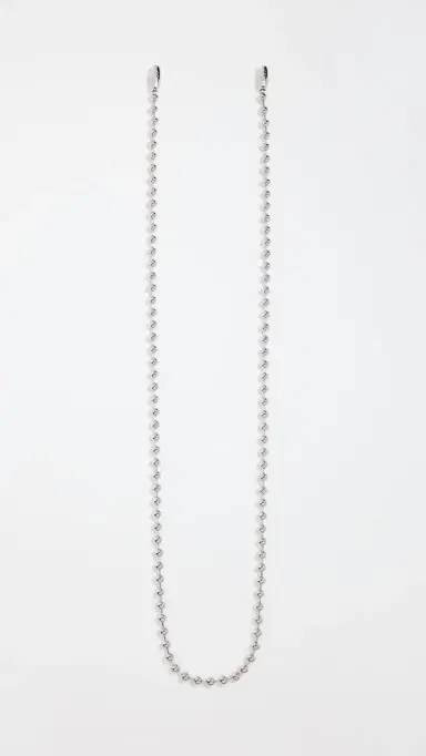 ossa Ballchain Crossbody Phone Strap Rhodium One Size | Thumbnail 6 ossa Ballchain Crossbody Phone Strap Rhodium One Size | Thumbnail 6
