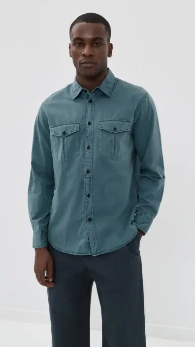 rag & bone Finch Military hirt Wkwbl | Thumbnail 2 rag & bone Finch Military hirt Wkwbl | Thumbnail 2