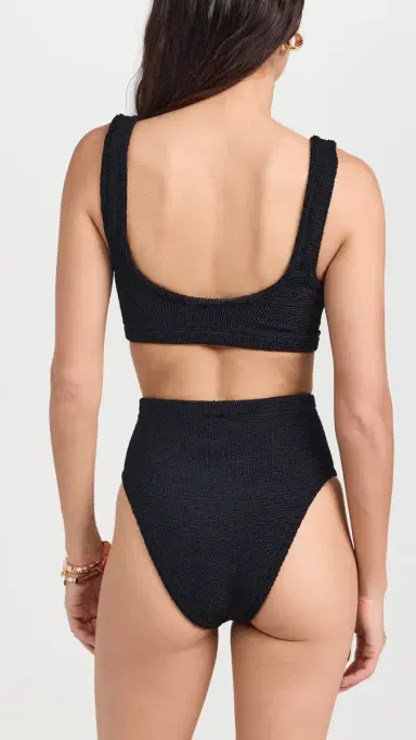 Hunza G Patricia Bikini Set Black One Size | Thumbnail 3 Hunza G Patricia Bikini Set Black One Size | Thumbnail 3