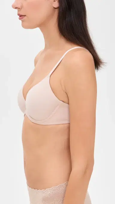 Natori Soft Focus Convertible Demi T-Shirt Bra lt. mocha 36C | Thumbnail 4 Natori Soft Focus Convertible Demi T-Shirt Bra lt. mocha 36C | Thumbnail 4