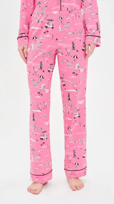 BedHead PJs Two-Piece Pajama et Putting Pink | Thumbnail 5 BedHead PJs Two-Piece Pajama et Putting Pink | Thumbnail 5